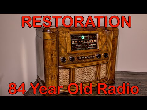 1939 Antique Radio Restoration! Westinghouse 785 Receiver.