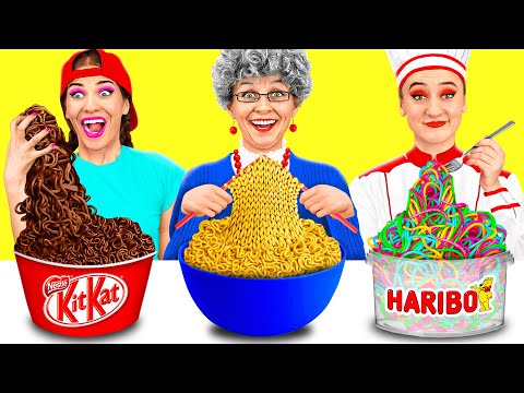 Saya vs Nenek Cabaran Memasak | Resipi Dapur Menakjubkan PaRaRa Challenge