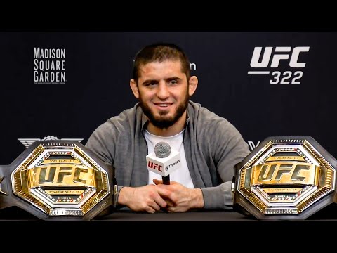 Islam Makhachev Post-Fight Press Conference | UFC 322