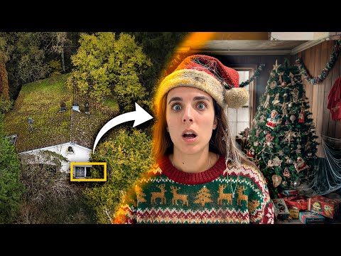 Dentro de TIENDA de 1990 Hay una Casa Abandonada en NAVIDAD