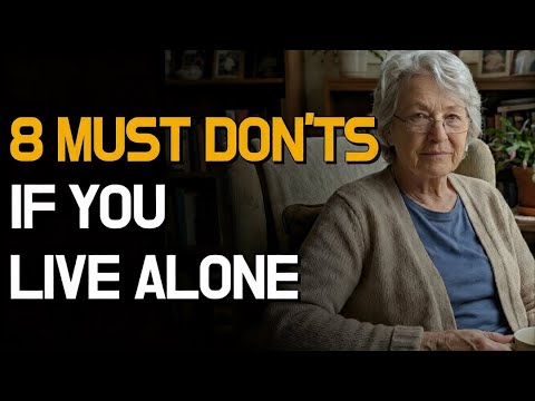 I'm 73. Living Alone but NEVER Lonely. My Best 8 Tips