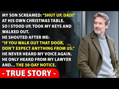 My Son Told Me to “Shut Up” at Christmas — I Took the Keys and Walked Out...