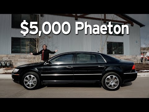 Bought a Cheap VW Phaeton - Big Sedan Challenge | Everyday Driver