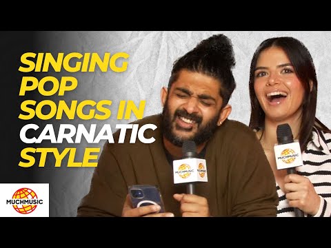 SID SRIRAM SINGS POP SONGS IN CARNATIC STYLE | MUCHMUSIC