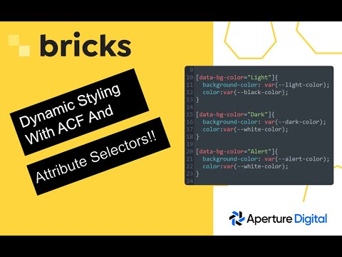 Use Attribute Selectors To Style Elements In Bricks Builder