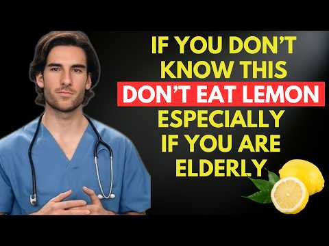 Never Mix Lemon With These 3 Foods If You Are Over 60! l Senior Health tips
