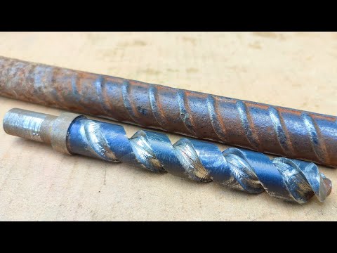 steel hardening technique which is not taught in school, make sharp spiral drill bits