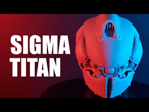 Building the Warlord Titan's HEAD! Rare "SIGMA pattern" design