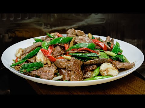 廣東話影片｜薑蒜爆豬肝｜一道富含鐵質和蛋白質的菜式｜炒豬肝，其實是外省更耍家，這次我套用外省菜技法，再加上廣東人口味，竟然成就了一道可以比肩專業廚房的菜式！