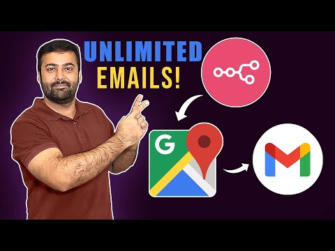 How To Scrape UNLIMITED Emails from Google Maps [N8N FREE]