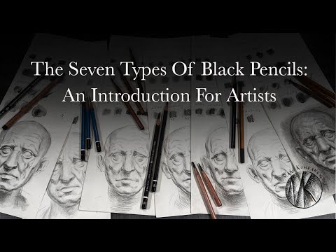 The Seven Black Pencil Types: A Review For Artists