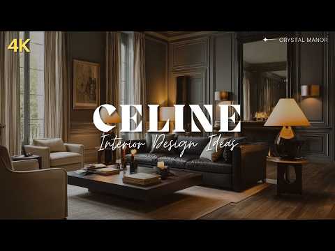 Celine-Inspired Interiors: Parisian Minimal Luxury Living