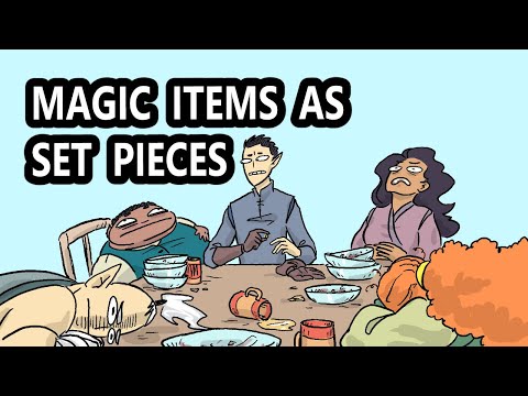 Magical Items as Set Pieces