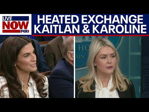 HEATED argument between Kaitlan & Karoline over reports of dead soldiers
