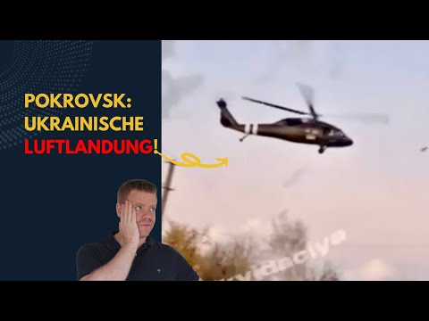 Ukrainische Luftlandung in Pokrovsk! Ukraine Lagebericht (515) und Q&A