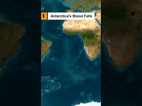 Why Is Antarctica Bleeding? The Blood Falls Mystery #discovergeography