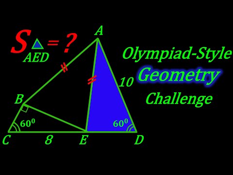 IQ Fight | Most People Miss This Olympiad-Style Geometry Challenge