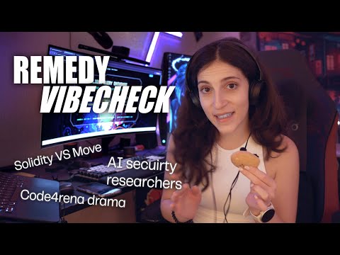 Remedy Vibe check #1 | What's going on in web3 security space | AI, Solidity, & Contests Controversy
