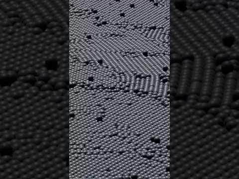 There are 96 million black balls on this lake