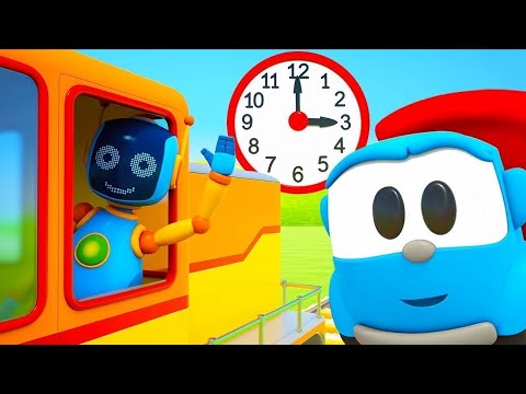 Грузовичок Лева и авария на железнодорожной станции! Развивающие мультики - сборник для детей