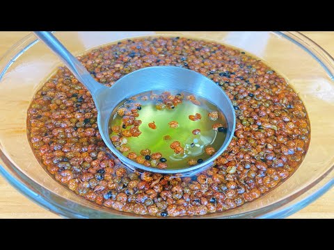 花椒油切記不要直接油炸，教你飯店不外傳的配方，又香又麻，方法超簡單 。【Magic Food】 炸花椒油 How To Make Proper Chili Oil (Chinese Style)