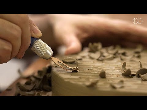 카빙 도자기 그릇 만들기 : How make a ceramic Textured Plate [ONDO STUDIO]