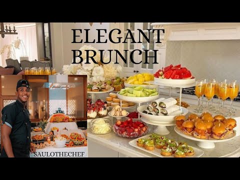 Brunch Menu Ideas/Table setting/Family brunch ideas/saulothechef