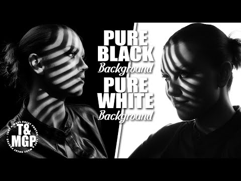 Pure Black & Pure White Studio Backgrounds | Take and Make Great Photography with Gavin Hoey