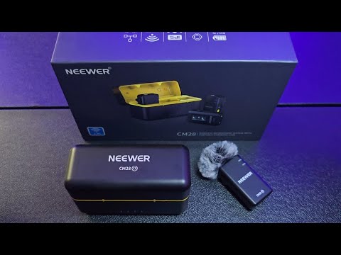 Neewer CM28 Wireless Microphone, Unboxing & Review!