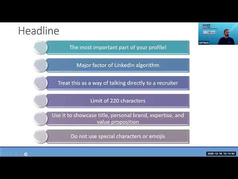 LinkedIn Tuesdays - 12/16/25 - "Back to Basics: Making LinkedIn Work for You" with Ruth Lipsky