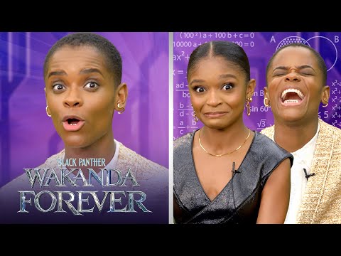 Black Panther Cast vs. 'The Most Impossible Black Panther Quiz' | Wakanda Forever