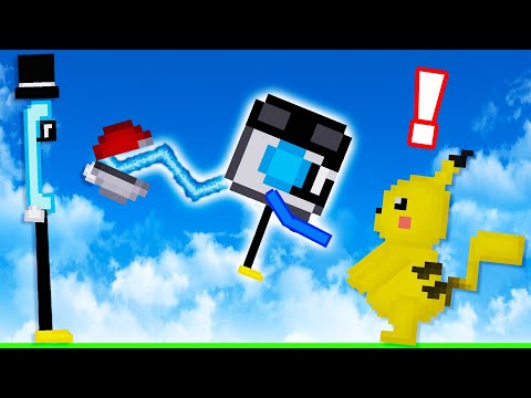 We Trap Idiots in Pokeballs and Battle Pokemon in People Playground!