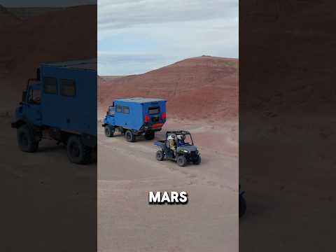 They’re Pretending To Live On Mars #unimog