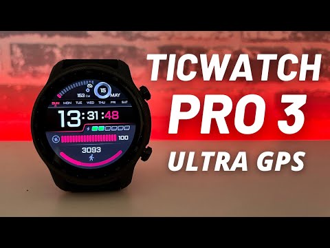 La mejor alternativa al Apple Watch | TicWatch Pro 3 ULTRA GPS ⌚