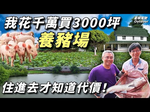 我把3000坪養豬場變成夢想莊園，露營車泊、釣魚、烤肉、採果樣樣行！但現實沒那麼浪漫！