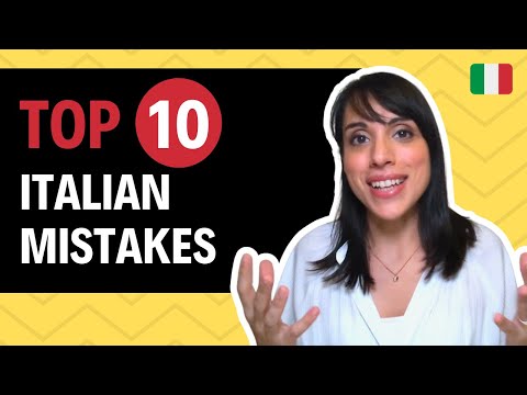 Top 10 Italian Mistakes ❌ (and How to Avoid Them!) from a REAL native Italian teacher