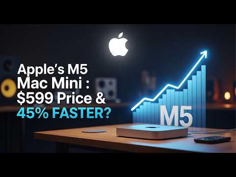 Apple's M5 Mac Mini Leaks: $599 Price & 45% FASTER?