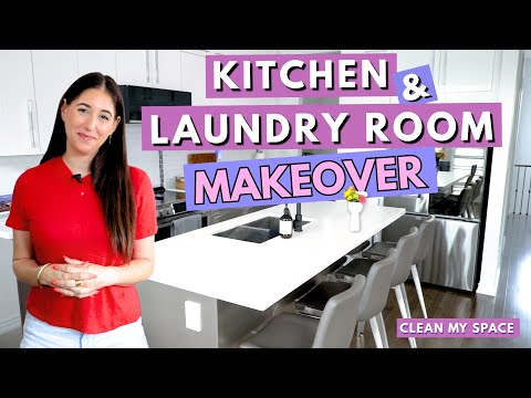 Setting Up My New Kitchen and Laundry Room