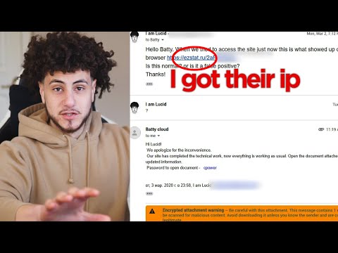 They tried to hack my YouTube channel so I pulled their IP