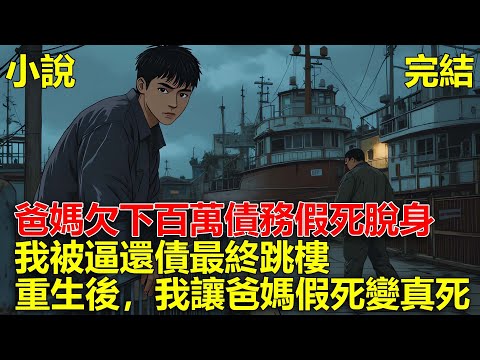 前世，爸媽欠下百萬債務，帶著弟弟假死脫身，我被逼還債最終跳樓，重生後，爸媽假死，我讓他們變真死！