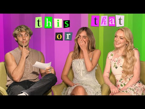 spilling the tea with Lindsay Lohan and Julia Butters