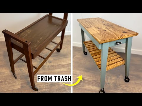 Extreme MAKEOVER of Small Furniture | DIY Flip