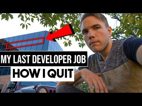 My Last Developer Job - How I quit  |  #grindreel