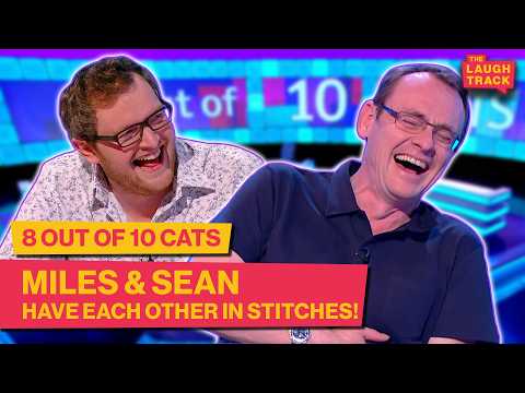 Sean Lock and Miles Jupp Keep Making Each Other Laugh! | 8 Out Of 10 Cats | The Laugh Track