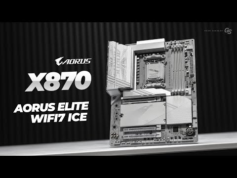 X870 is looking pretty interesting - Gigabyte X870 AORUS Elite WIFI7 ICE - First Look