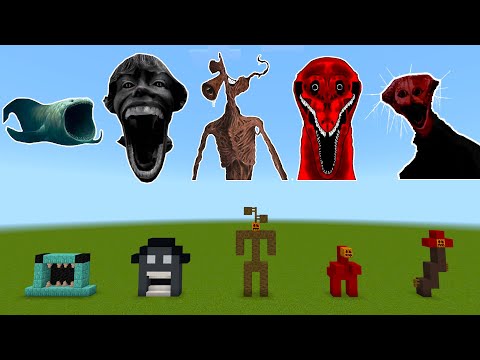 How To Spawn THE BLOOP, SCP-67, SIREN HEAD, BLOODBATH & THE BOILED ONE in Minecraft