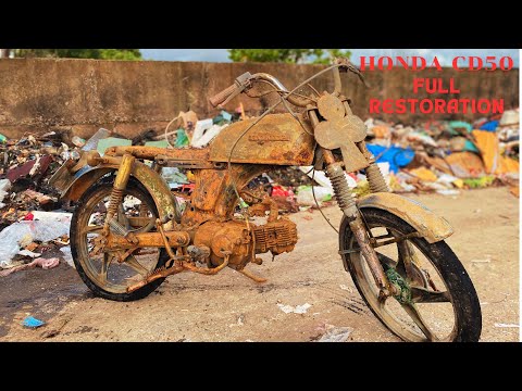 FULL Restoration 55 Years Old ruined Classic Motorcycle // Restoring 1970 HONDA 110cc MotorCycle