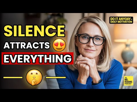 Stay Silent and Watch Everything Fall Into Place | Mel Robbins Inspired #motivation