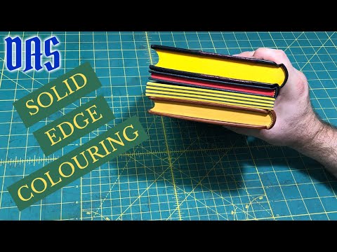 How to Colour the Edges of a Book // Adventures in Bookbinding