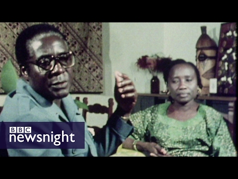 Robert Mugabe's 1980 victory in Zimbabwe -  Newsnight Archives (1980)
